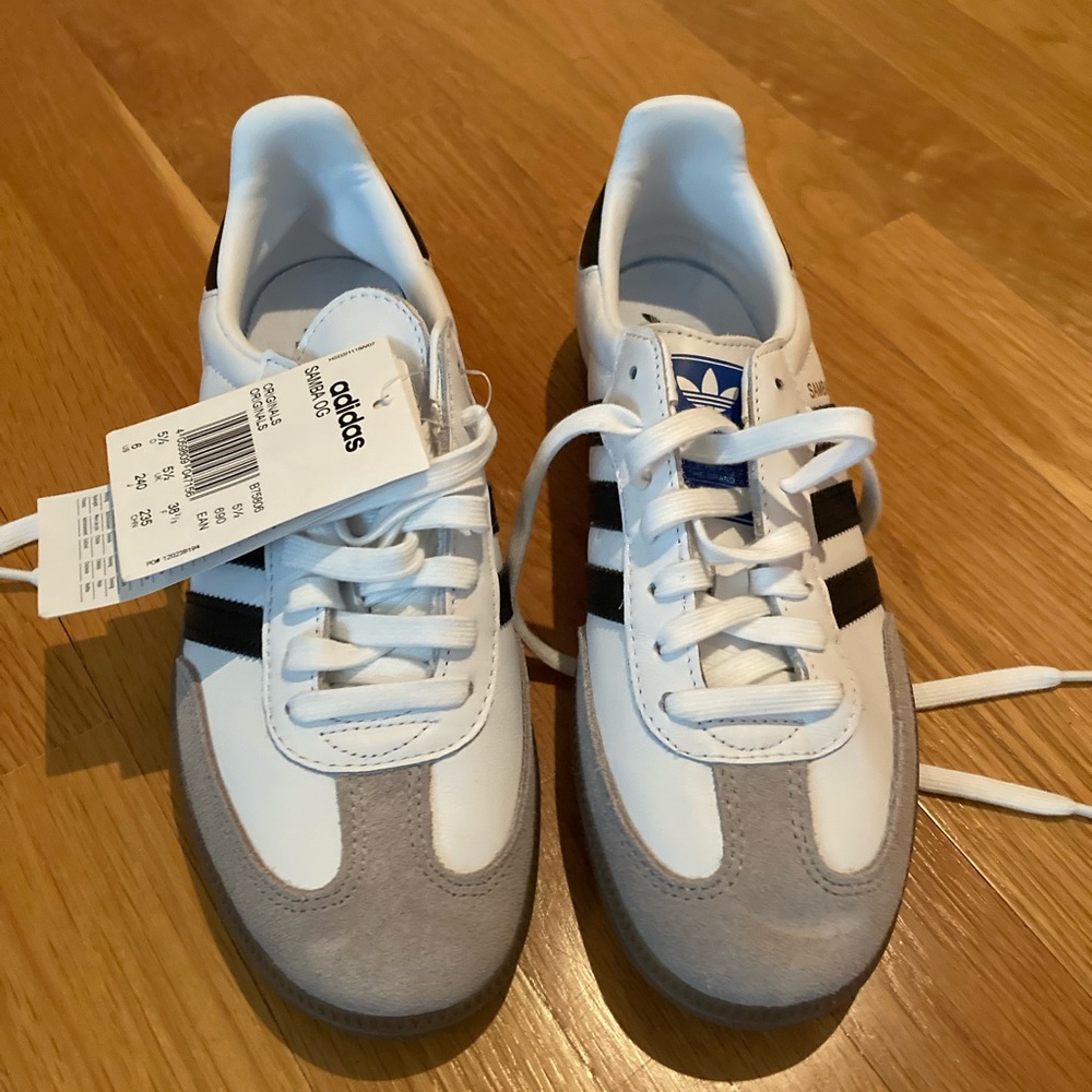 Adidas samba og sneakers nwt white size 7
